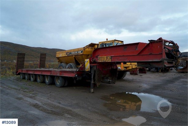 1982 DAMM Annet Used Dropside Flatbed Trailers for sale