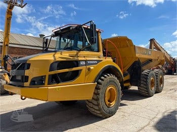 2018 VOLVO A25G Used Off Road Dumper for sale
