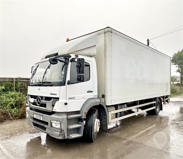 2012 MERCEDES-BENZ ATEGO 1824 Used Box Trucks for sale