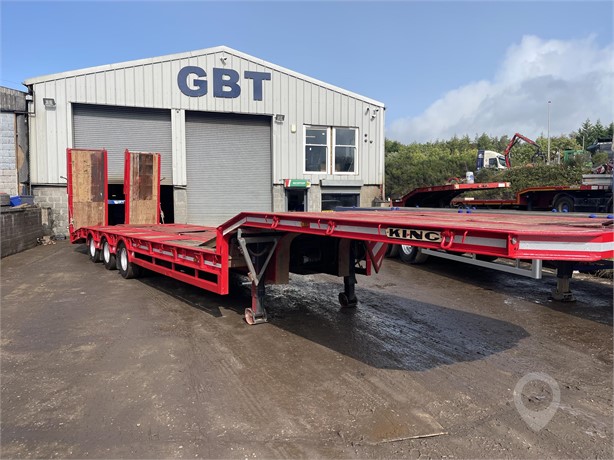 2010 KING Used Low Loader Trailers for sale