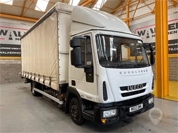 2012 IVECO EUROCARGO 75-160 Used Curtain Side Trucks for sale