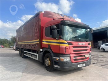 2007 SCANIA P270 Used Curtain Side Trucks for sale