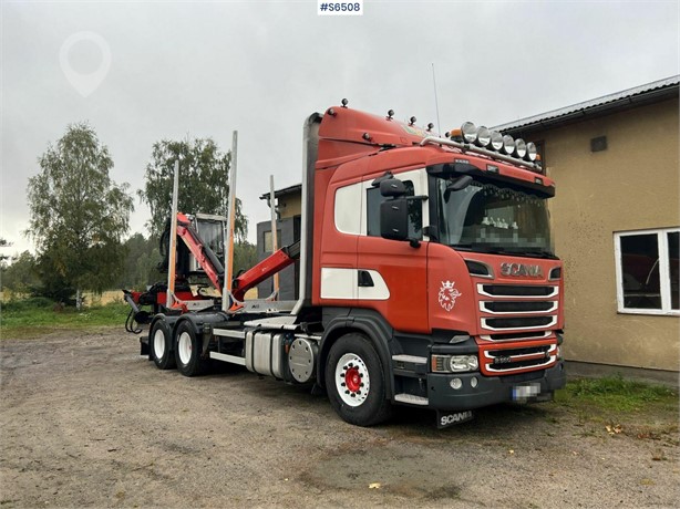 2014 SCANIA R560 Used Tractor with Crane for sale