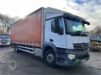 2014 MERCEDES-BENZ ANTOS 1824 Used Curtain Side Trucks for sale
