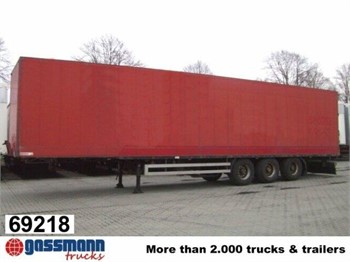 1999 SOMMER SG 240-ATX SOMMER KLEIDERKOFFERAUFLIEGER, 90 CBM Used Box Trailers for sale