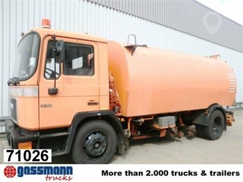 1995 MAN 14.152 Used Sweeper Municipal Trucks for sale