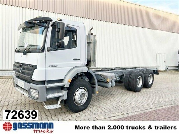 2008 MERCEDES-BENZ AXOR 2633 New Chassis Cab Trucks for sale