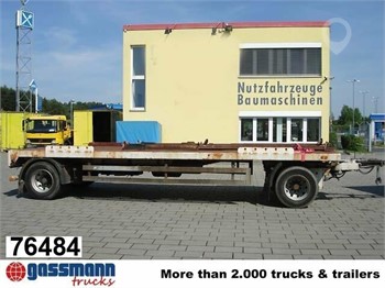 1998 RENDERS ANH CONTAINERANHÄNGER ANHÄNGER FÜR ABSETZCONTAINER Used Skeletal Trailers for sale
