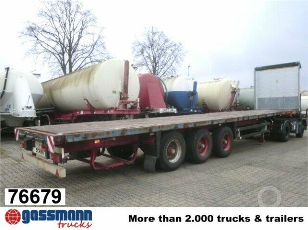 1996 SCHMITZ CARGOBULL S 01 Used Standard Flatbed Trailers for sale
