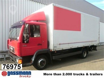 2000 MAN 10.163 Used Box Trucks for sale
