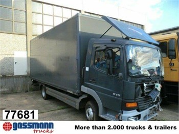 2001 MERCEDES-BENZ ATEGO 815 Used Beavertail Trucks for sale