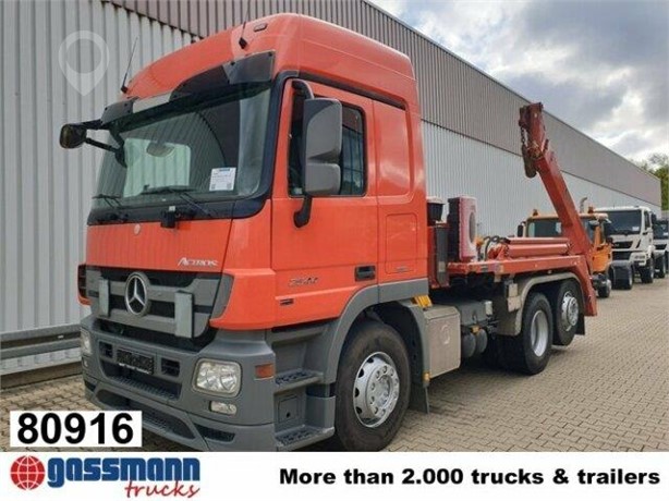 2011 MERCEDES-BENZ ACTROS 2544 Used Skip Loaders for sale