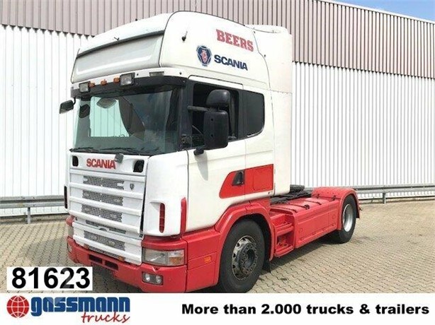 2000 SCANIA R124L420 Used Tractor with Sleeper for sale