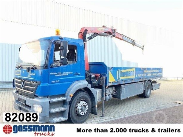 2006 MERCEDES-BENZ AXOR 1828 Used Dropside Flatbed Trucks for sale