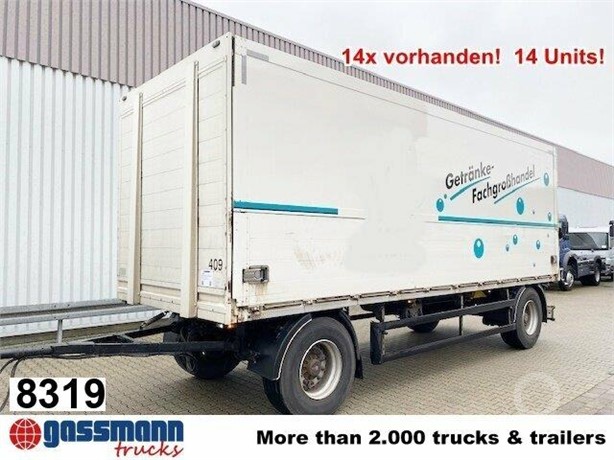 2014 ORTEN 7.3 m x 249 cm Used Box Trailers for sale