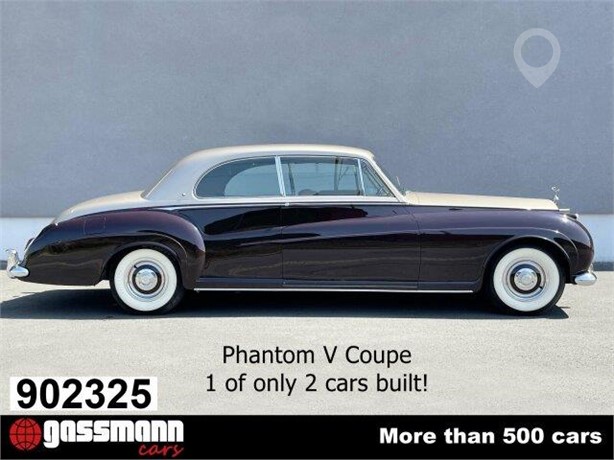 1962 ROLLS ROYCE PHANTOM V SALOON COUPE, BY JAMES YOUNG MATCHING NU Used Coupes Cars for sale