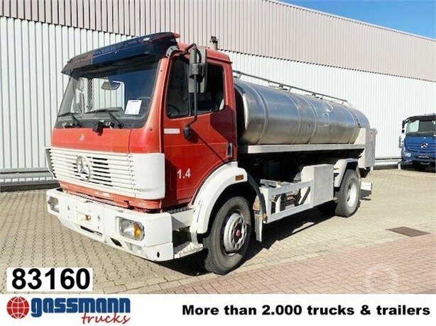1992 MERCEDES-BENZ 1827 Used Water Tanker Trucks for sale