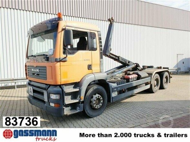 2002 MAN TGA 26.363 Used Hook Loader Trucks for sale
