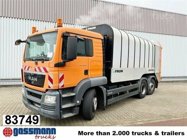 2011 MAN TGS 26.360 Used Müllwagen Kommunalfahrzeuge zum verkauf