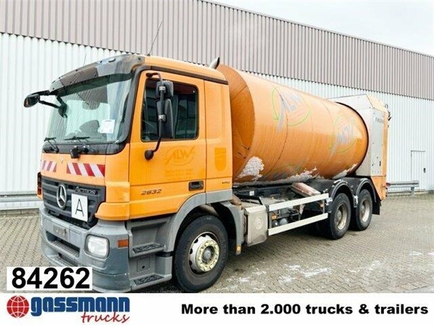 2006 MERCEDES-BENZ ACTROS 2632 Used Refuse Municipal Trucks for sale