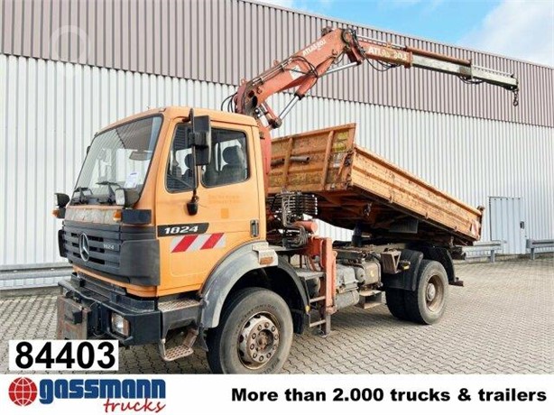 1996 MERCEDES-BENZ 1824 Used Tipper Trucks for sale
