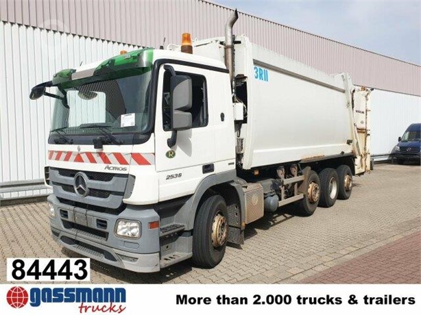 2009 MERCEDES-BENZ ACTROS 3236 Used Refuse Municipal Trucks for sale