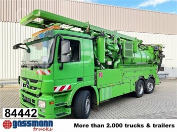 2009 MERCEDES-BENZ ACTROS 2541 Used Sweeper Municipal Trucks for sale