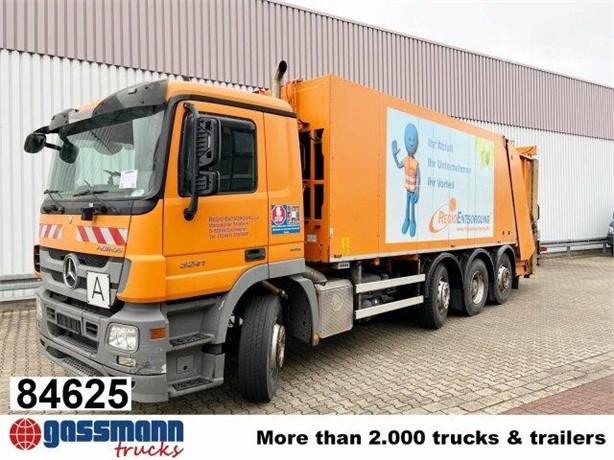 2010 MERCEDES-BENZ ACTROS 3241 Used Müllwagen Kommunalfahrzeuge zum verkauf
