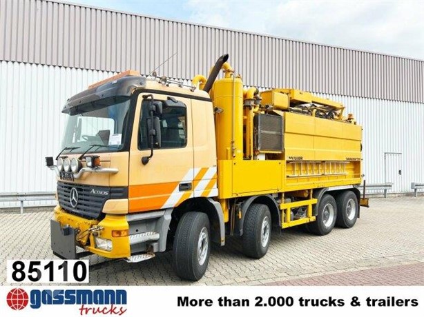 1999 MERCEDES-BENZ ACTROS 3243 Used Sweeper Municipal Trucks for sale