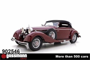 1938 MERCEDES-BENZ 540 K CABRIOLET A BY SINDELFINGEN W29 540 K CABRIO Used Coupes Cars for sale