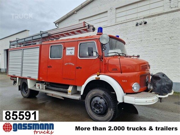 1983 MERCEDES-BENZ 1113 Used Feuerwehrwagen zum verkauf