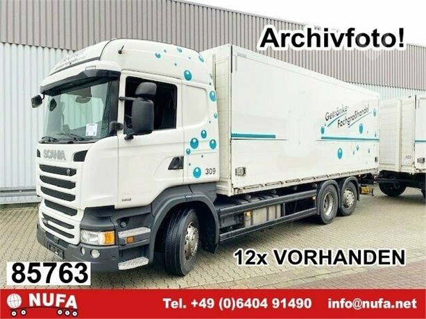 2015 SCANIA R450 Used Box Trucks for sale