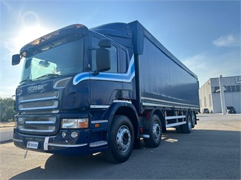 2006 SCANIA P420 Used Curtain Side Trucks for sale