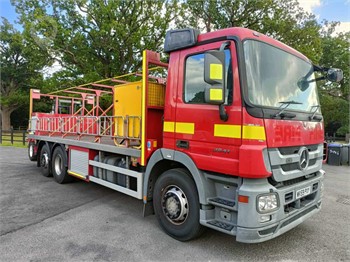 2010 MERCEDES-BENZ ACTROS 2541 Used Dropside Flatbed Trucks for sale