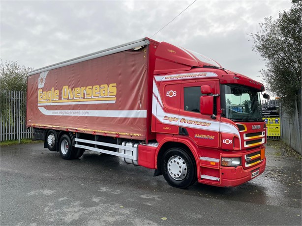 2011 SCANIA P280 Used Curtain Side Trucks for sale