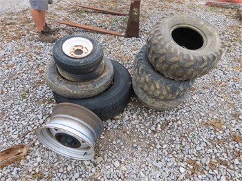 VARIOUS SIZED WHEELS & TIRES Used Tyres Truck / Trailer Components auction results