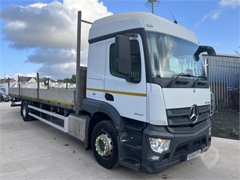 2018 MERCEDES-BENZ ACTROS 1824 Used Dropside Flatbed Trucks for sale