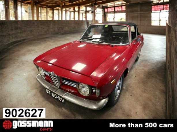 1965 ALFA ROMEO 1600 SPIDER GIULIETTA GTC CABRIOLET 1600 SPIDER GI Used Coupes Cars for sale