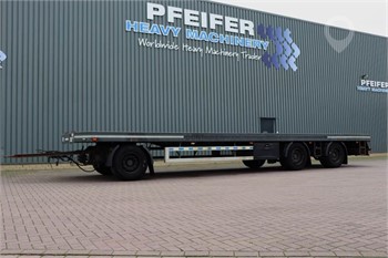 2007 GS MEPPEL AV-2700 P 3 AXEL CONTAINER TRAILER Used Standard Flatbed Trailers for sale