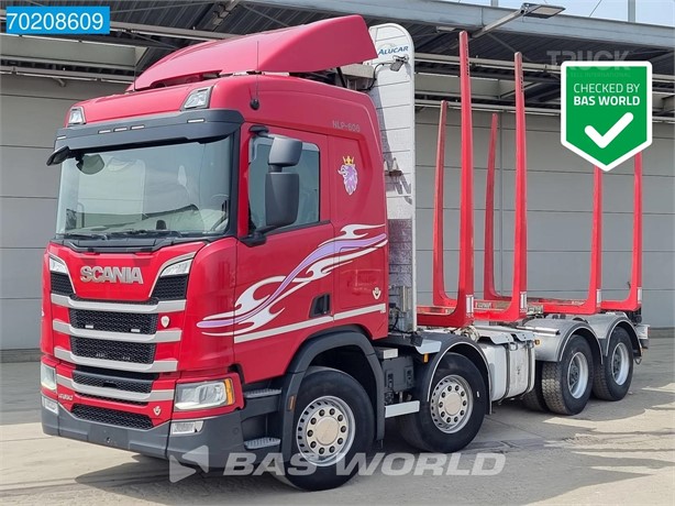 2019 SCANIA R650 Used Holztransporter zum verkauf