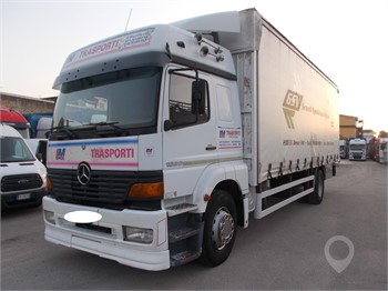 2001 MERCEDES-BENZ AXOR 1828 Used Curtain Side Trucks for sale