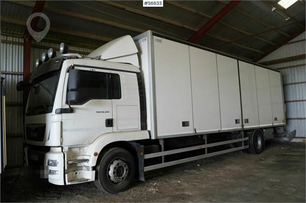 2017 MAN TGM 18.340 Used Box Trucks for sale