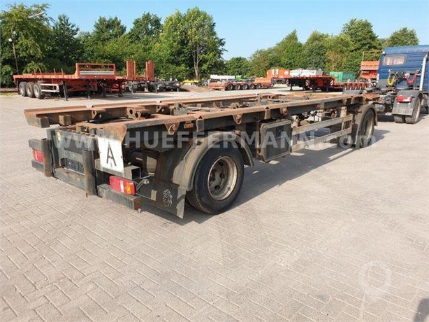 2011 HKM 2-ACHS KOMBIANHÄNGER / K 18 ZL 5,0 Used Tipper Trailers for sale