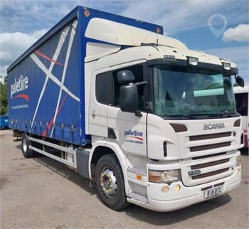 2011 SCANIA P230 Used Curtain Side Trucks for sale