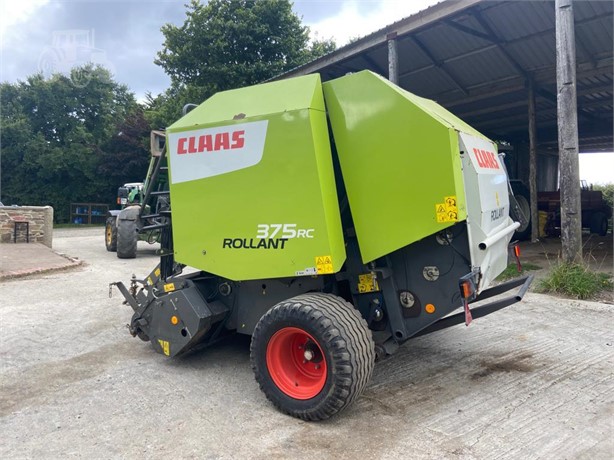 2015 CLAAS ROLLANT 375RC Used Round Balers for sale