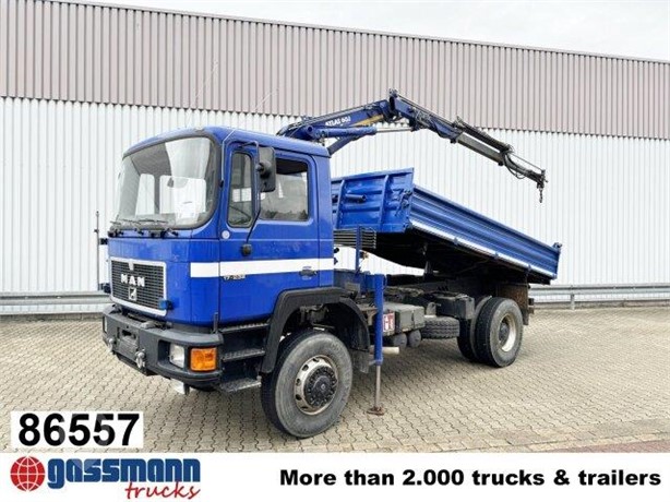 1992 MAN 17.232 Used Tipper Trucks for sale