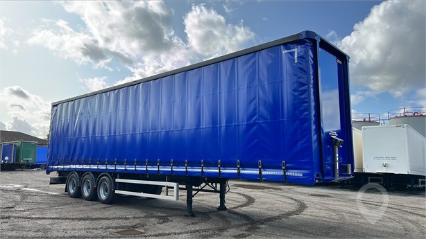 2017 MONTRACON Used Curtain Side Trailers for sale