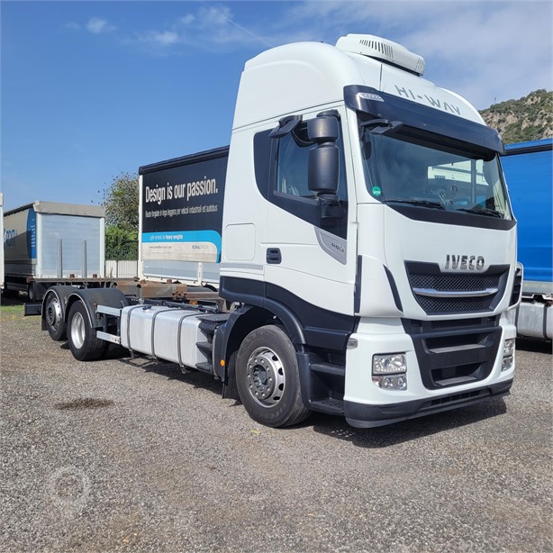 2017 IVECO STRALIS X-WAY 480 Used Hook Loader Trucks for sale