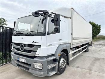 2014 MERCEDES-BENZ ATEGO 1824 Used Box Trucks for sale