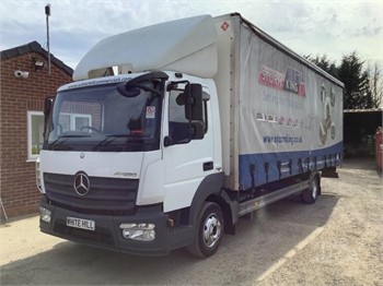 2015 MERCEDES-BENZ ATEGO 816 Used Curtain Side Trucks for sale